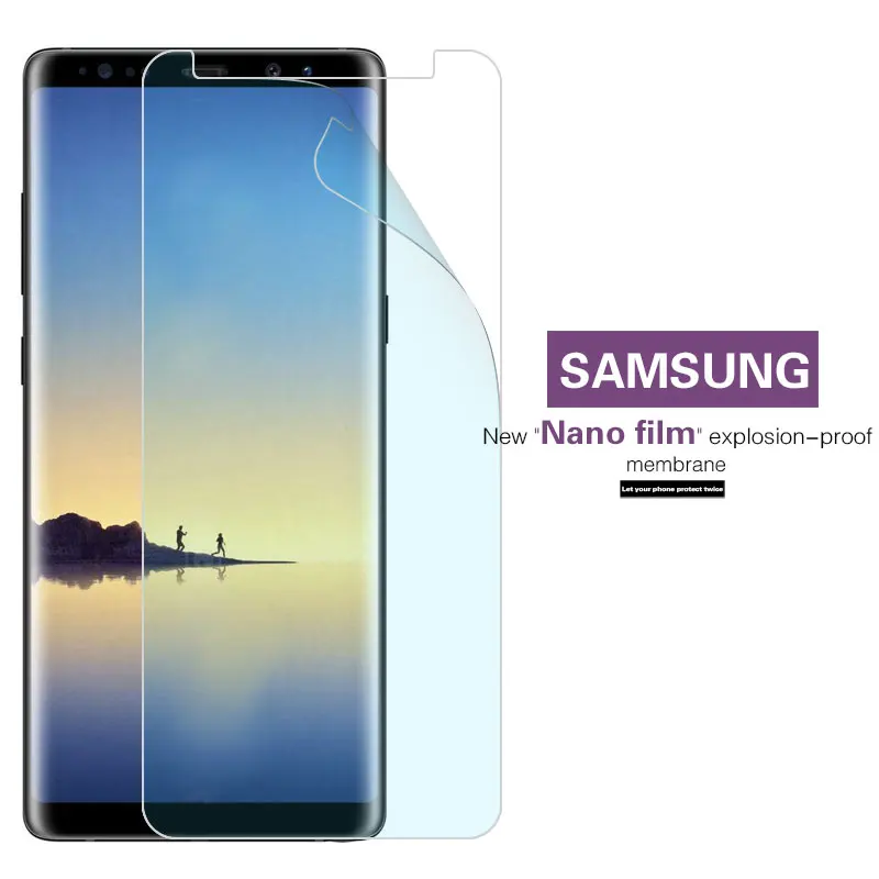 Explosion-proof Nano Soft Film For Samsung Galaxy Note 8 9 N9520F N9508 N950A N9500 N9600 N960D Anti-shatter Screen Protector
Explosion-proof Nano Soft Film For Samsung Galaxy Note 8 9 N9520F N9508 N950A N9500 N9600 N960D Anti-shatter Screen Protector