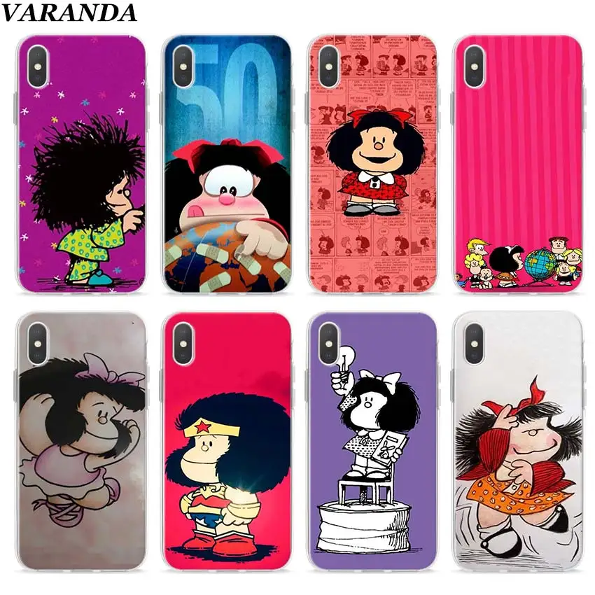Mafalda Clear Case for Apple iPhone 7 8 Plus 6 6s Plus 5 5s X XR XS MAX TPU Soft cases Coque
Mafalda Clear Case for Apple iPhone 7 8 Plus 6 6s Plus 5 5s X XR XS MAX TPU Soft cases Coque
