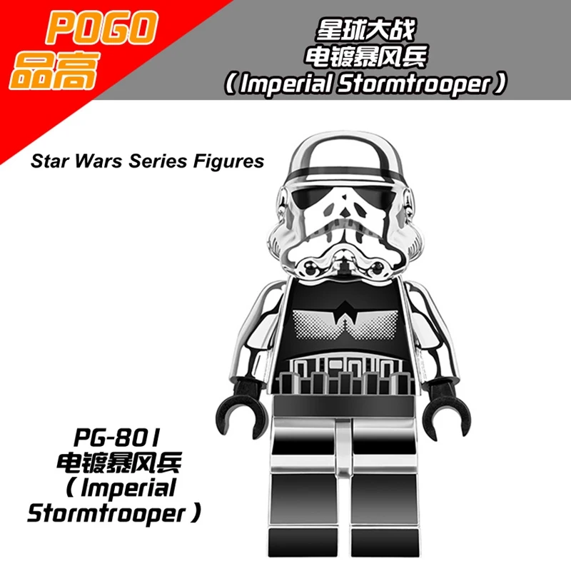 Single Sale PG801 Imperial Stormtrooper Legoing Star Wars Figures Building Blocks Toys for Children Starwars Legoings Clone
Single Sale PG801 Imperial Stormtrooper Legoing Star Wars Figures Building Blocks Toys for Children Starwars Legoings Clone