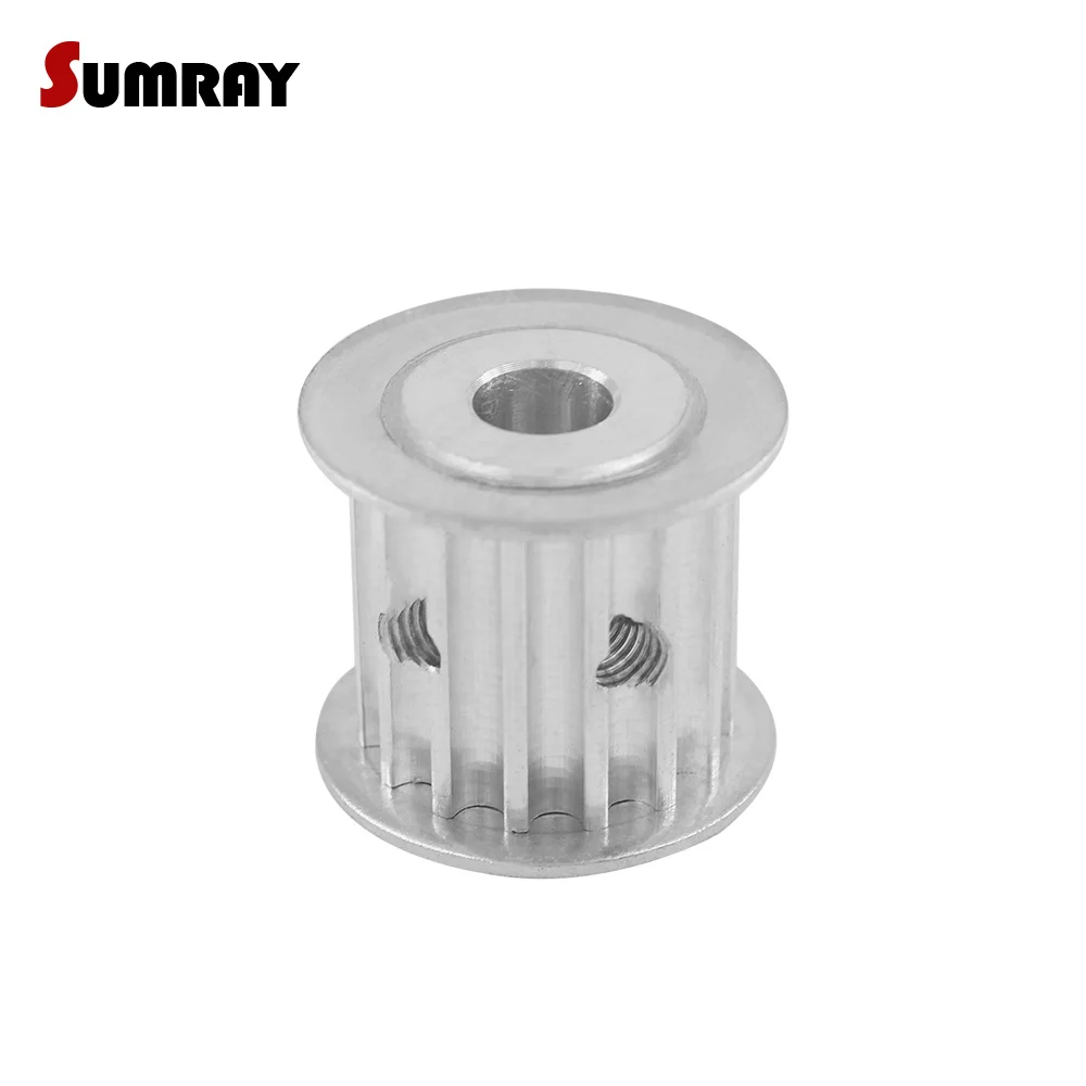SUMRAY 5M 15T Timing Pulley 21mm Belt Width Gear Pulley 5/6/6.35/7/8/10/12mm Inner Bore For 20mm Belt Width Timing Belt 2PCS
SUMRAY 5M 15T Timing Pulley 21mm Belt Width Gear Pulley 5/6/6.35/7/8/10/12mm Inner Bore For 20mm Belt Width Timing Belt 2PCS