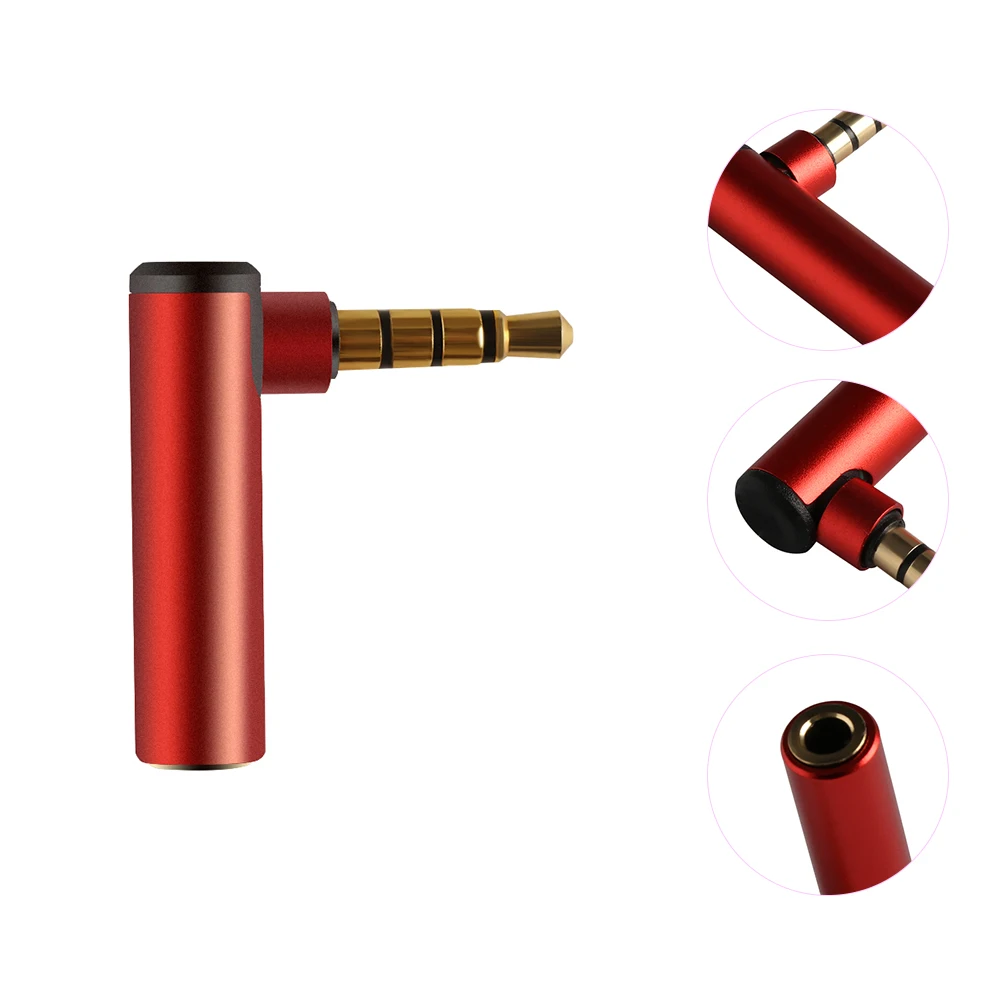 1Pcs 3.5mm Audio Connector Right Angled Audio Video Adapter Audio Microphone Jack Audio Cable Plug Jack 4 Pole Jack
1Pcs 3.5mm Audio Connector Right Angled Audio Video Adapter Audio Microphone Jack Audio Cable Plug Jack 4 Pole Jack