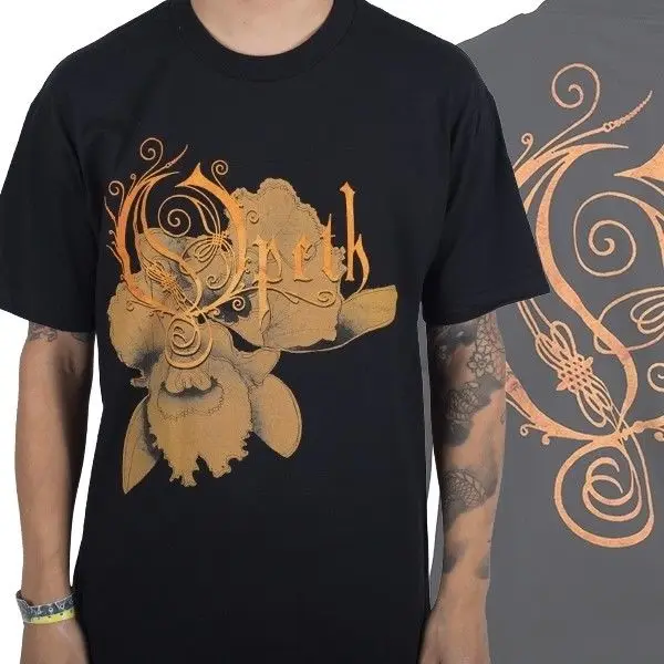 OPETH T-Shirt Brown Orchid OFFICIAL MERCHANDISE 100% Cotton Short Sleeve O-Neck Tops Print Round Neck Man 2018 New Mens S-3XL
OPETH T-Shirt Brown Orchid OFFICIAL MERCHANDISE 100% Cotton Short Sleeve O-Neck Tops Print Round Neck Man 2018 New Mens S-3XL