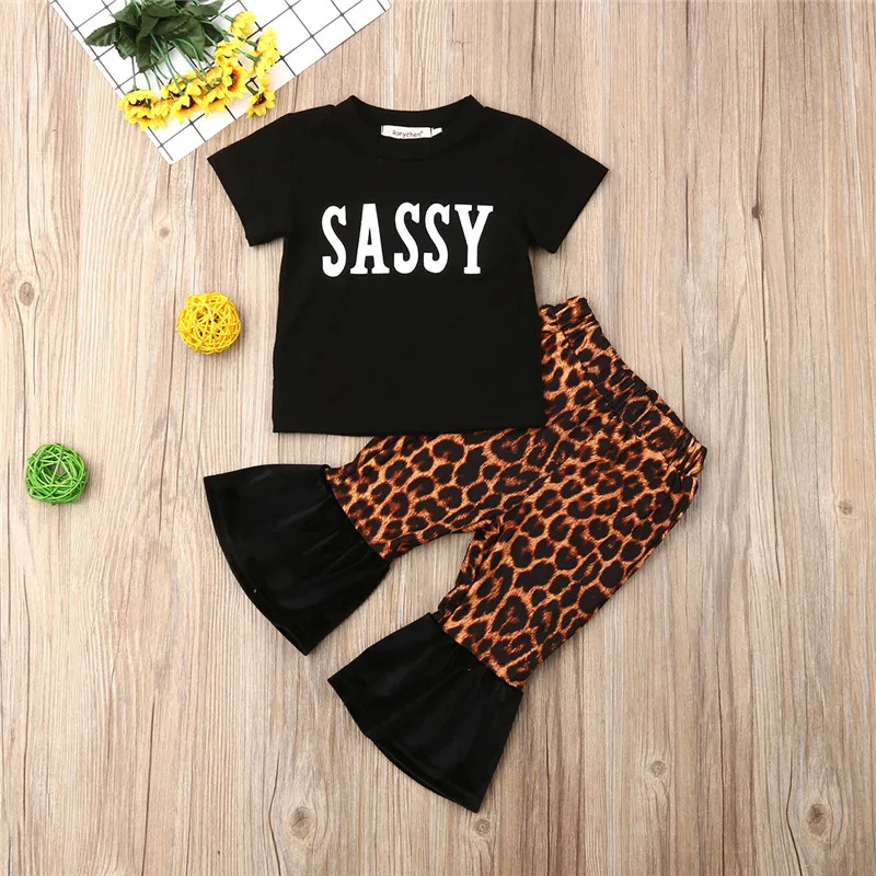 0-2Y Sweet Newborn Kids Baby Girl Clothes Set Sassy T-Shirt Tops Leopard Stripe Long Pants Outfits Fashion Summer Baby Clothing
0-2Y Sweet Newborn Kids Baby Girl Clothes Set Sassy T-Shirt Tops Leopard Stripe Long Pants Outfits Fashion Summer Baby Clothing