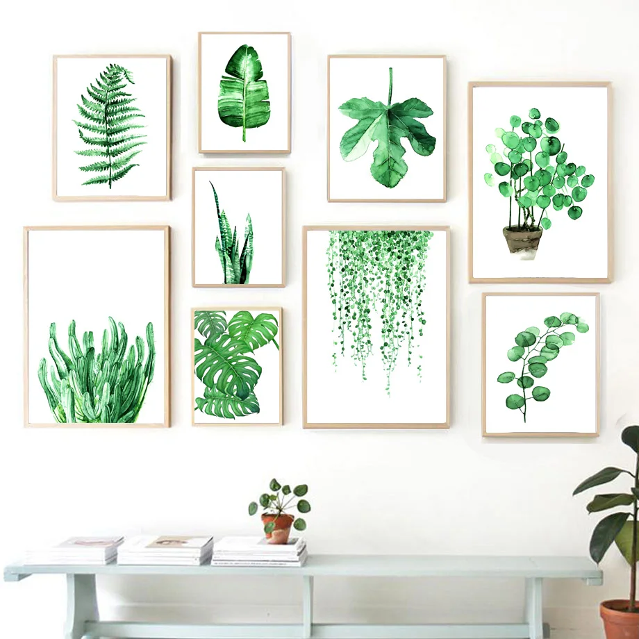 Succulents Monstera Cactus Banana Leaf Wall Art Canvas Painting Nordic Posters And Prints Wall Pictures For Living Room Decor
Succulents Monstera Cactus Banana Leaf Wall Art Canvas Painting Nordic Posters And Prints Wall Pictures For Living Room Decor