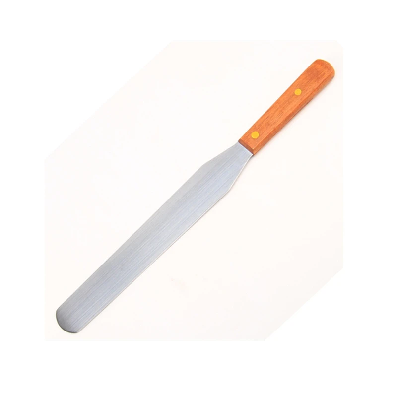 Ustensiles Patisserie 42cm Palette Knife Stainless Spatula with Wood Handle, Cake Decorating Baking Spatulas Baking Cake Tools
Ustensiles Patisserie 42cm Palette Knife Stainless Spatula with Wood Handle, Cake Decorating Baking Spatulas Baking Cake Tools
