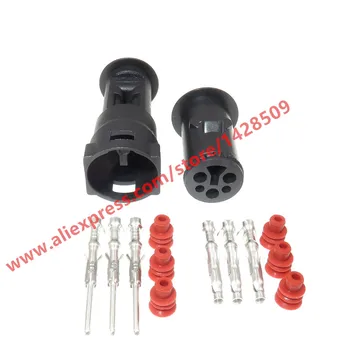 10 Sets 3 Pin Female And Male Waterproof Plug 1.5mm Automotive Sealed Connector For Cars
10 Sets 3 Pin Female And Male Waterproof Plug 1.5mm Automotive Sealed Connector For Cars