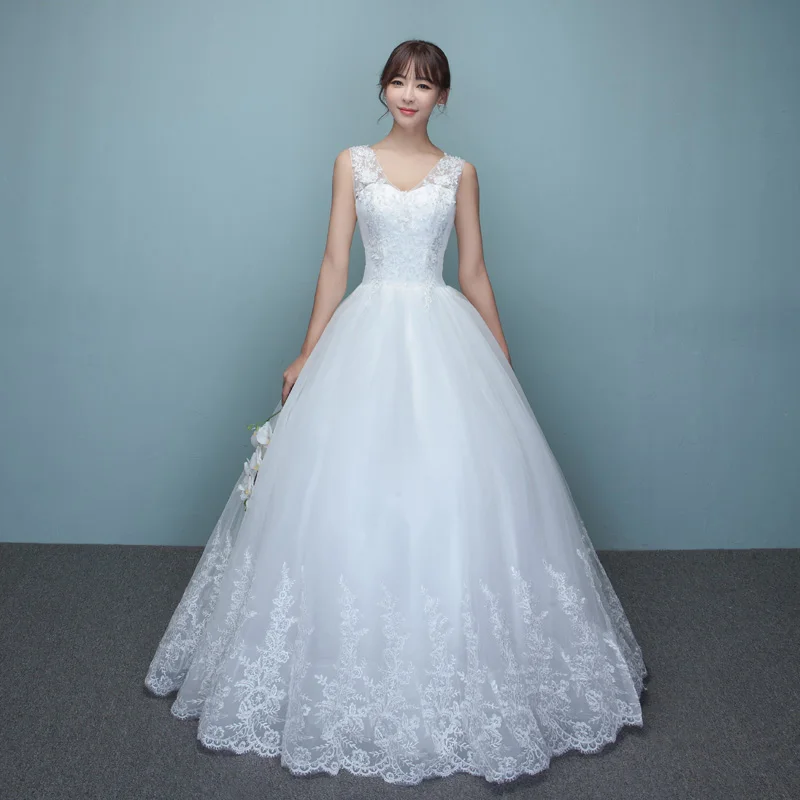 Fansmile Vestidos de Noivas Pearls Ball Gown Wedding Dress 2019 Plus Size White Princess Bridal Wedding Gowns FSM-648F
Fansmile Vestidos de Noivas Pearls Ball Gown Wedding Dress 2019 Plus Size White Princess Bridal Wedding Gowns FSM-648F