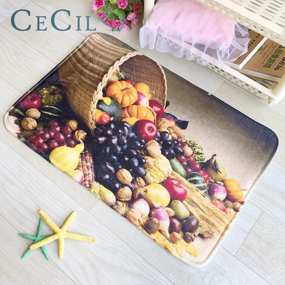 Cecil Floor Mat Fresh Fruit Printed Suede Rug Home Decoration Carpet Floor Mat 40x60cm Outdoor Kitchen Rugs Dywan Kuchnia
Cecil Floor Mat Fresh Fruit Printed Suede Rug Home Decoration Carpet Floor Mat 40x60cm Outdoor Kitchen Rugs Dywan Kuchnia