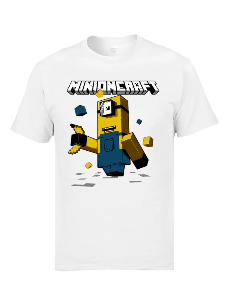 Pokemon Minioncraft Minions Pegman T Shirts Top Quality Fashion Leisure Print Tshirts For Men Anime Funny Tee Shirts Boy
Pokemon Minioncraft Minions Pegman T Shirts Top Quality Fashion Leisure Print Tshirts For Men Anime Funny Tee Shirts Boy