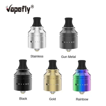 Original Vapefly Holic MTL RDA Easy Single Coil Building 22.2mm RDA with Side Airflow Adjustable & Top Fill & BF Pin Vs Drop RDA
Original Vapefly Holic MTL RDA Easy Single Coil Building 22.2mm RDA with Side Airflow Adjustable & Top Fill & BF Pin Vs Drop RDA