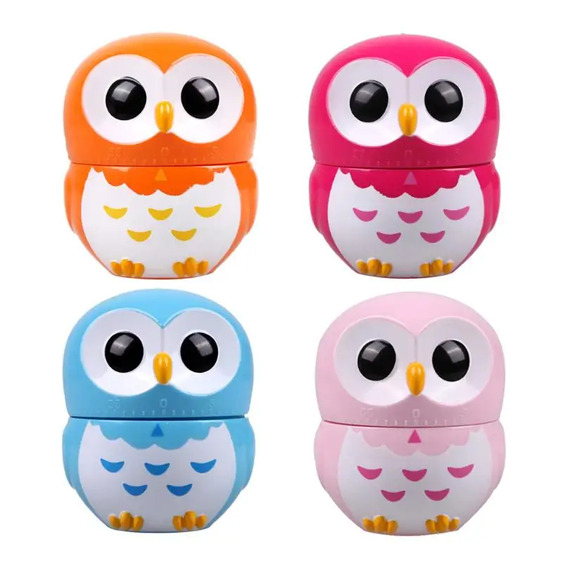 New Owl Cartoon Kitchen Timers 60 Minutes Mechanical Timer Countdown Reminder Timer Cooking Supplies Cooking Tool
New Owl Cartoon Kitchen Timers 60 Minutes Mechanical Timer Countdown Reminder Timer Cooking Supplies Cooking Tool