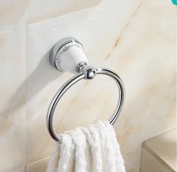 Bathroom Accessories,Modern Chrome Finish Towel Ring Holder&Towel Bar /Stainless Steel Creative ceramics Design,Free Shipping
Bathroom Accessories,Modern Chrome Finish Towel Ring Holder&Towel Bar /Stainless Steel Creative ceramics Design,Free Shipping
