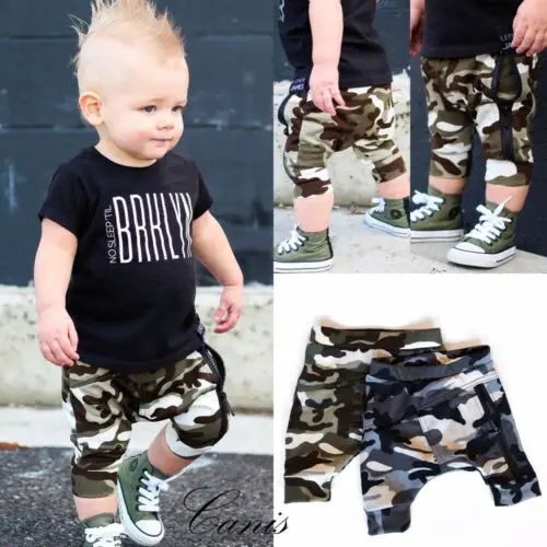 2019 Brand New Newborn Kids Baby Boy Camouflage Pants Bottom Toddler Children Cotton Trousers Clothes Spring Summer Outfits |