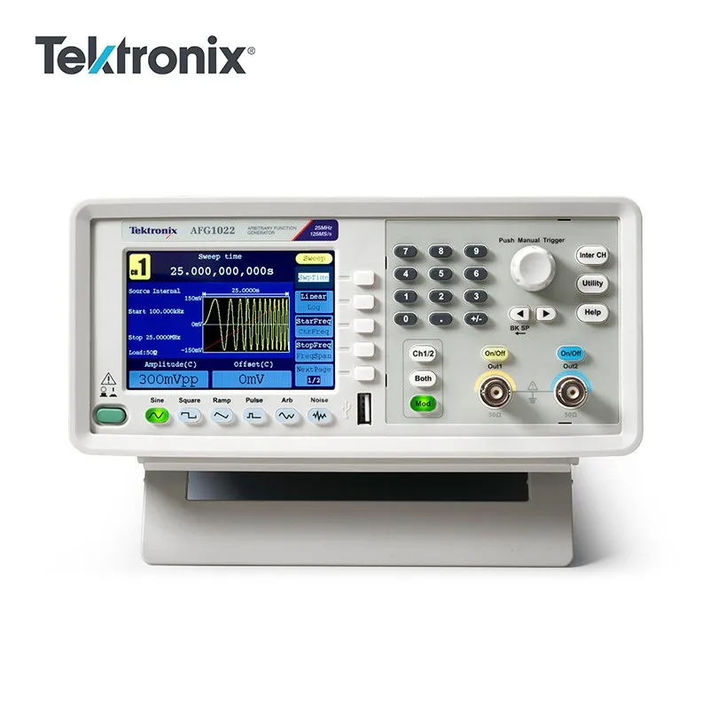 Tektronix Function Signal Generator AFG1022/AFG1062 Arbitrary Waveform Generator
Tektronix Function Signal Generator AFG1022/AFG1062 Arbitrary Waveform Generator