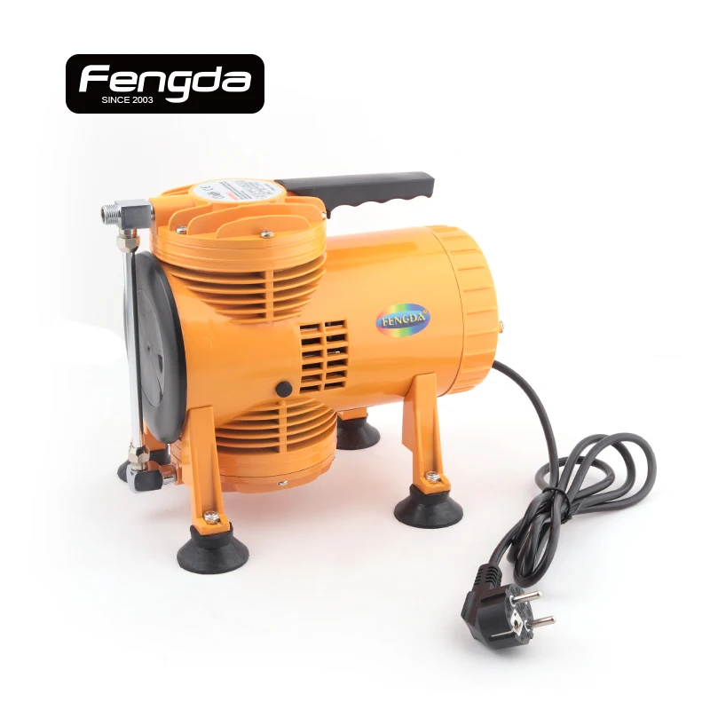 Fengda oil free mini air compressor AS-08 air pump body paint tattoo connect with airbrush spray gun
Fengda oil free mini air compressor AS-08 air pump body paint tattoo connect with airbrush spray gun