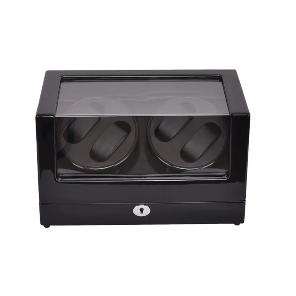 Watch Winder ,LT Wooden Automatic Rotation 4+0 Watch Winder Storage Case Display Box (black-black)
Watch Winder ,LT Wooden Automatic Rotation 4+0 Watch Winder Storage Case Display Box (black-black)