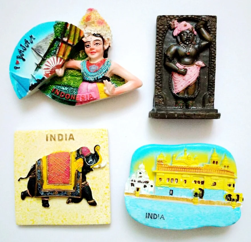 Hand Painted India Elephant Golden Temple 3D Fridge Magnet Travel Souvenir Refrigerator Magnetic Stickers Home Decor Gift
Hand Painted India Elephant Golden Temple 3D Fridge Magnet Travel Souvenir Refrigerator Magnetic Stickers Home Decor Gift