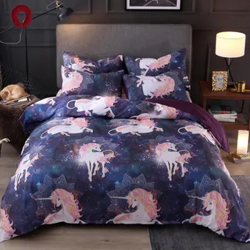Bedding unicorn 3 sets of boho style duvet with pillowcase color print free shopping
Bedding unicorn 3 sets of boho style duvet with pillowcase color print free shopping