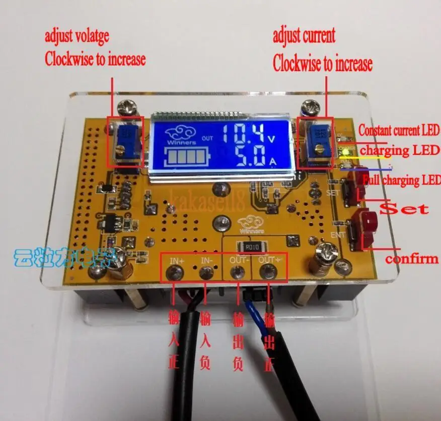 Boost DC DC Converter CC CV 10v-32V To 10-60V 10A 150W 12V 24V 23V 36V 48V LED driver battery charging voltage meter
Boost DC DC Converter CC CV 10v-32V To 10-60V 10A 150W 12V 24V 23V 36V 48V LED driver battery charging voltage meter