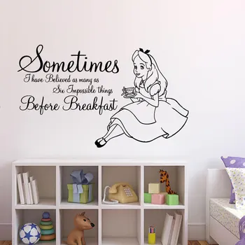 Wall Sticker Decals Alice In Wonderland Cartoon Rabbit Tea Time Cheshire Cat Girl Nursery Bedroom Quotes Vinyl Sticker K549
Wall Sticker Decals Alice In Wonderland Cartoon Rabbit Tea Time Cheshire Cat Girl Nursery Bedroom Quotes Vinyl Sticker K549