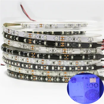 DC12V UV Ultraviolet 395-405nm led strip black lights 3528 SMD 60leds/m 120leds/m Waterproof tape lamp for DJ Fluorescence party
DC12V UV Ultraviolet 395-405nm led strip black lights 3528 SMD 60leds/m 120leds/m Waterproof tape lamp for DJ Fluorescence party
