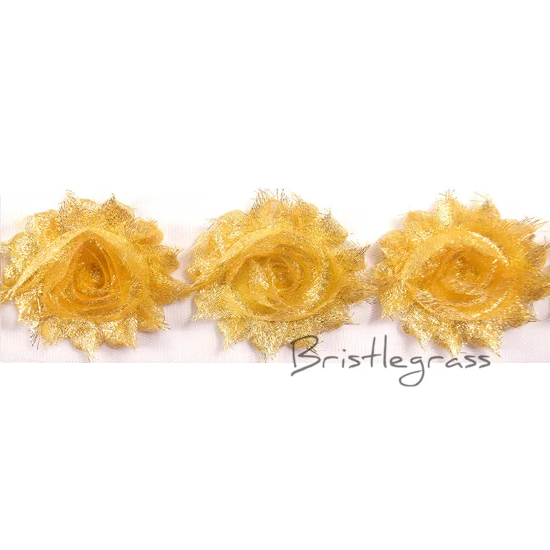BRISTLEGRASS 1 Yard 2.16" 5.5cm Glitter Gold Frayed Shabby Rose Flowers Rosette Lace Trim Headband Hair Tie Wedding Dress Sewing
BRISTLEGRASS 1 Yard 2.16" 5.5cm Glitter Gold Frayed Shabby Rose Flowers Rosette Lace Trim Headband Hair Tie Wedding Dress Sewing