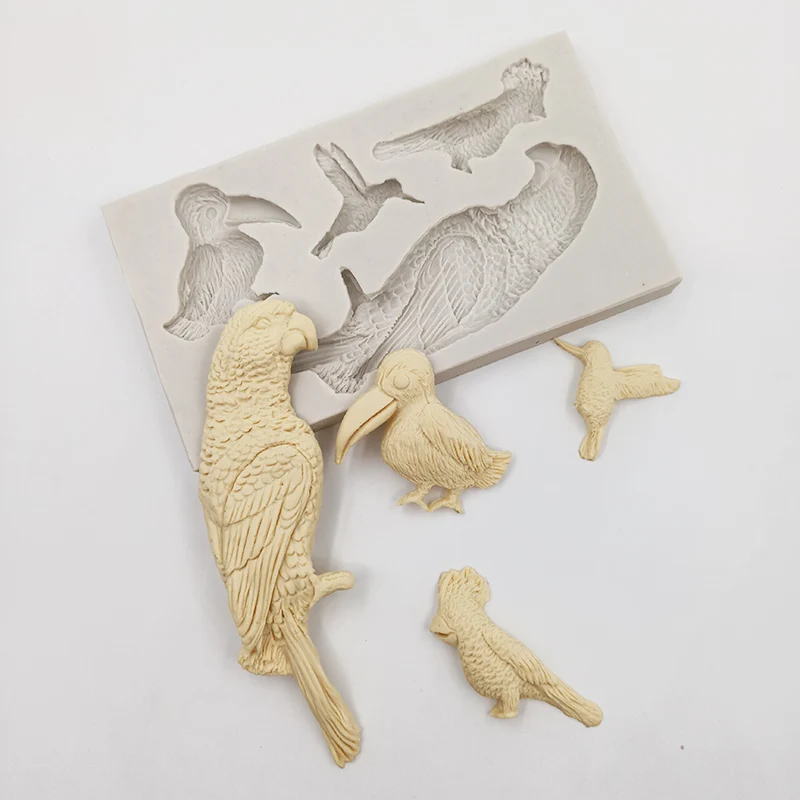 minsunbak Bird Silicone Mold Woodpecker Shape Cake Decoration Tool DIY Chocolate Gumpaste Baking Tools
minsunbak Bird Silicone Mold Woodpecker Shape Cake Decoration Tool DIY Chocolate Gumpaste Baking Tools