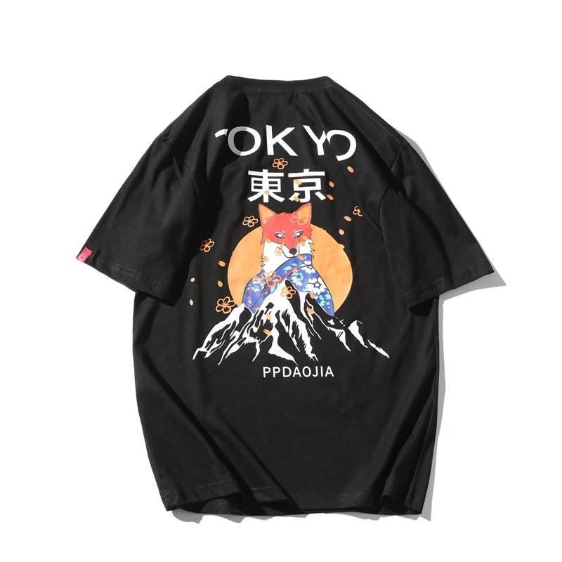 high quality 2019 fox print short sleeve t shirt men fashion brand design cotton T-shirt male quality print tshirts plus size
high quality 2019 fox print short sleeve t shirt men fashion brand design cotton T-shirt male quality print tshirts plus size