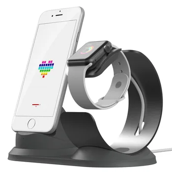 2 in 1 Charging Dock Holder For Iphone X Iphone Xs XR Iphone 7 8 Plus Aluminum charging stand Dock Station For Apple watch Stand
2 in 1 Charging Dock Holder For Iphone X Iphone Xs XR Iphone 7 8 Plus Aluminum charging stand Dock Station For Apple watch Stand