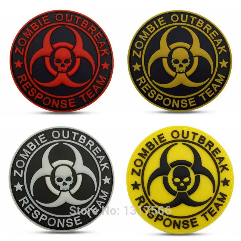 RESIDENT EVIL Resident Evil Series PVC Badge Skull Zombie Outbreak Response Team Rubber Badges 3D Patch For Clothing Cap
RESIDENT EVIL Resident Evil Series PVC Badge Skull Zombie Outbreak Response Team Rubber Badges 3D Patch For Clothing Cap