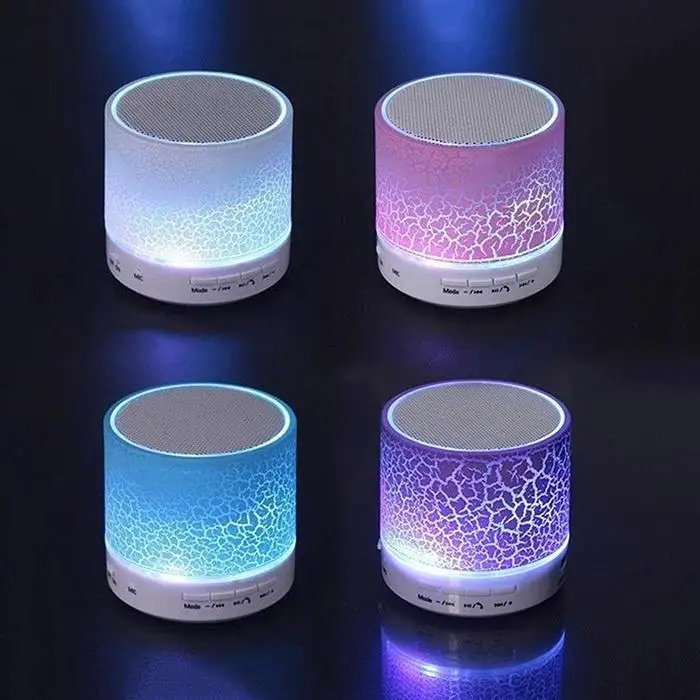 LED Wireless Bluetooth Speaker Mini Musical Audio Handsfree Subwoofer TF USB FM Radio Loudspeaker With Mic For Phone MP3
LED Wireless Bluetooth Speaker Mini Musical Audio Handsfree Subwoofer TF USB FM Radio Loudspeaker With Mic For Phone MP3