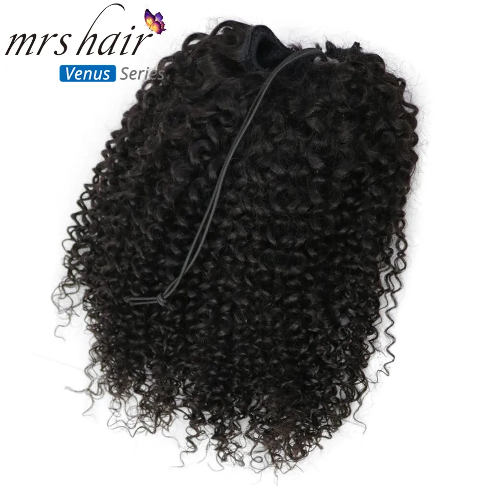 MRSHAIR Afro Kinky Curly Ponytails Virgin Hair Extension Natural Black Woman Remy Brazilian Clip Pieces Drawstring Pince Cheveux
MRSHAIR Afro Kinky Curly Ponytails Virgin Hair Extension Natural Black Woman Remy Brazilian Clip Pieces Drawstring Pince Cheveux