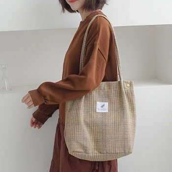 7PCS / LOT Women Woolen Canvas Shoulder Bag Ladies Vintage Tartan Handbags Female Fashion Plaid Tote Cloth Bags Preppy Girl
7PCS / LOT Women Woolen Canvas Shoulder Bag Ladies Vintage Tartan Handbags Female Fashion Plaid Tote Cloth Bags Preppy Girl