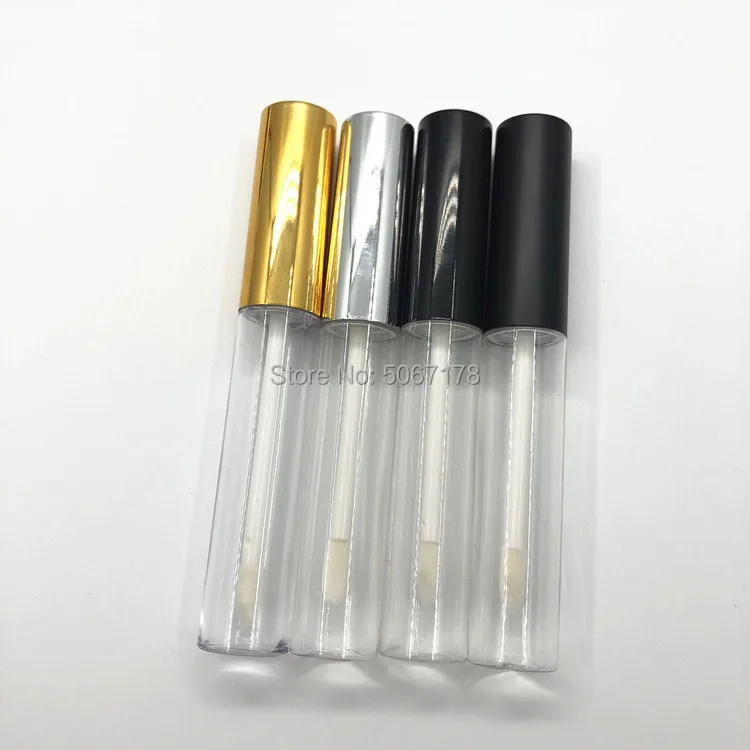 10pcs 10ml Round Makeup Liquid Empty Lipstick Lip Gloss Tubes Transparent Cosmetic Packaging Container White/Black/Gold/Silver
10pcs 10ml Round Makeup Liquid Empty Lipstick Lip Gloss Tubes Transparent Cosmetic Packaging Container White/Black/Gold/Silver