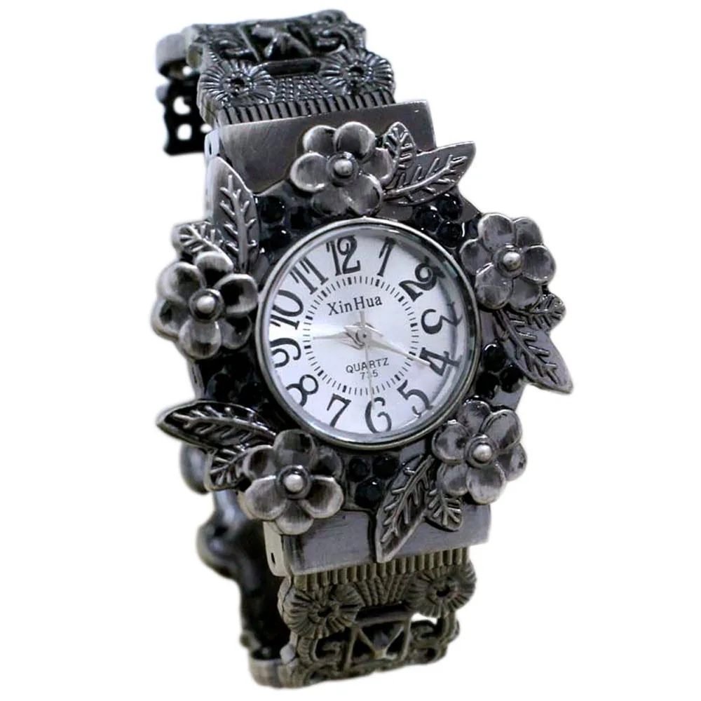 Retro Women Ladies Bangle Watch Carved Flower Dial Bracelet Quartz Watch Wrist Watch montres femme dames horloges relojes mujer
Retro Women Ladies Bangle Watch Carved Flower Dial Bracelet Quartz Watch Wrist Watch montres femme dames horloges relojes mujer