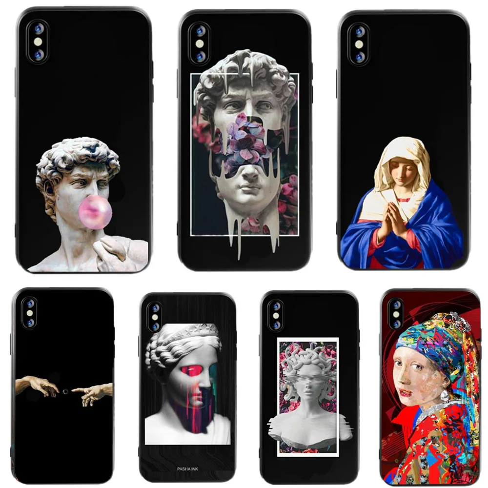 David Art Painted Phone Case For iphone X XS SR XS Max Fashion Vintage Back Cover For iphone 5 5S SE 6 6sPlus 7 7Plus 8 8 Plus
David Art Painted Phone Case For iphone X XS SR XS Max Fashion Vintage Back Cover For iphone 5 5S SE 6 6sPlus 7 7Plus 8 8 Plus