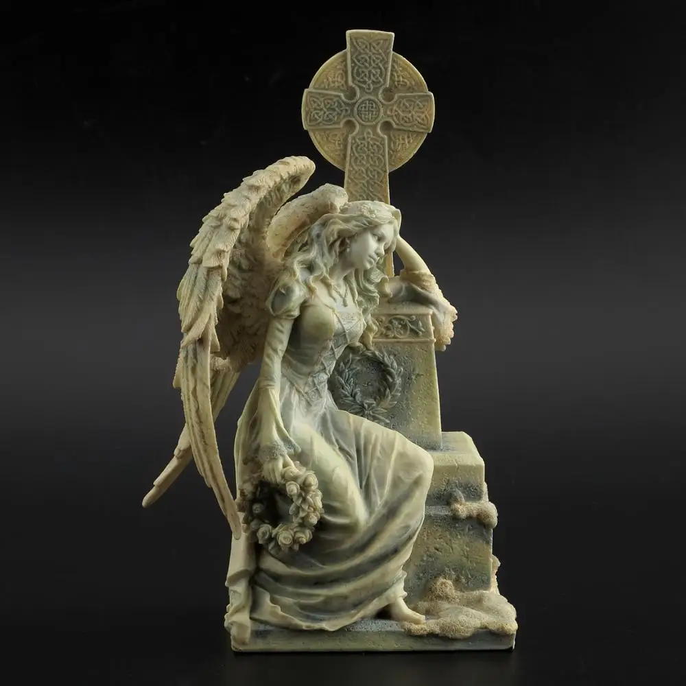 Hand engraving Artwork Resin decoration series mystery cemetery angel sculpture life and the Bible paper Home Furnishing decorat
Hand engraving Artwork Resin decoration series mystery cemetery angel sculpture life and the Bible paper Home Furnishing decorat