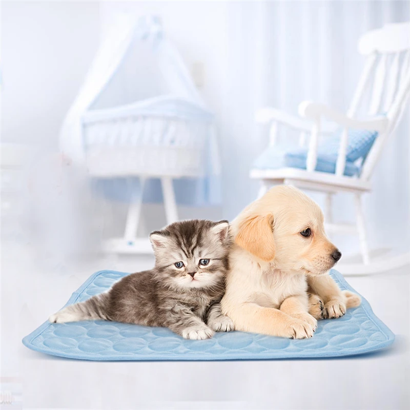 Cooling Pet Mat Bed For Dogs Cat House Cool Silk Summer Mattress Ice Pad Blanket for Small Medium Large Dogs Puppy Animal Supply
Cooling Pet Mat Bed For Dogs Cat House Cool Silk Summer Mattress Ice Pad Blanket for Small Medium Large Dogs Puppy Animal Supply