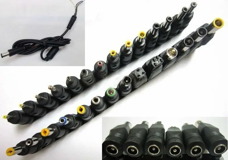 Free Shipping 1 Set /28pcs New Universal AC DC Jack Charger Connector Plug for Laptop /Notebook AC DC Power Adapter with Cable
Free Shipping 1 Set /28pcs New Universal AC DC Jack Charger Connector Plug for Laptop /Notebook AC DC Power Adapter with Cable