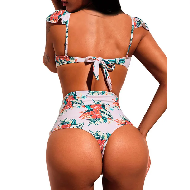 2pcs/set Women Swimsuit Tops+Panties Polka Dot Wire-Free Backless High Waist ED-shipping
2pcs/set Women Swimsuit Tops+Panties Polka Dot Wire-Free Backless High Waist ED-shipping