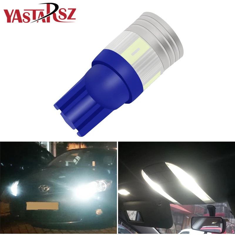 1pcs T10 194 W5W Canbus 6 SMD 5630 5730 LED Light Bulb No Error Auto Clearance Lights Side Lamp parking Fog Lamp auto
1pcs T10 194 W5W Canbus 6 SMD 5630 5730 LED Light Bulb No Error Auto Clearance Lights Side Lamp parking Fog Lamp auto