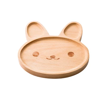 Cute Cartoon Dish Plate Kids Rabbit Shape Wooden Plate Food Tray Baby Divided Compartment Food Tray For Children(Happy Rabbit)
Cute Cartoon Dish Plate Kids Rabbit Shape Wooden Plate Food Tray Baby Divided Compartment Food Tray For Children(Happy Rabbit)