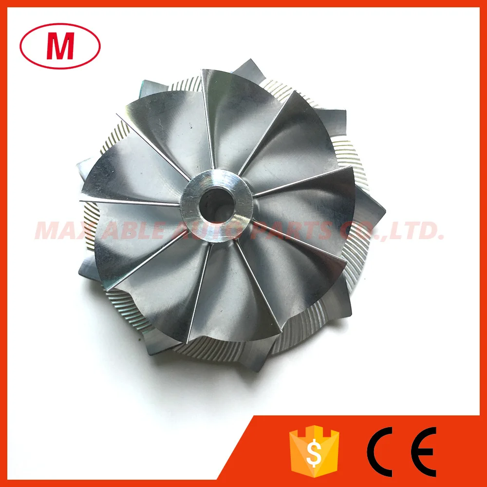 TD05H 49179-43400 20G 52.56/68.01mm 9+0 blades Reverse High Performance Turbo Aluminum2618/Milling/Turbo Billet Compressor wheel
TD05H 49179-43400 20G 52.56/68.01mm 9+0 blades Reverse High Performance Turbo Aluminum2618/Milling/Turbo Billet Compressor wheel
