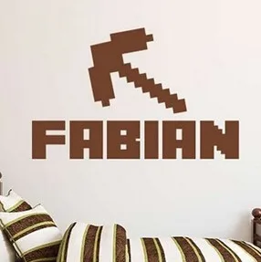 Minecraft Custom Kids Name Removable Vinyl Wall Sticker Decor Home Decor Boy rooms
Minecraft Custom Kids Name Removable Vinyl Wall Sticker Decor Home Decor Boy rooms