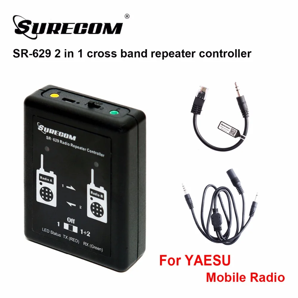 SURECOM SR-629 2 in 1 Duplex Repeater Controller For YAESU FT-2800 FT-8900 RADIO
SURECOM SR-629 2 in 1 Duplex Repeater Controller For YAESU FT-2800 FT-8900 RADIO