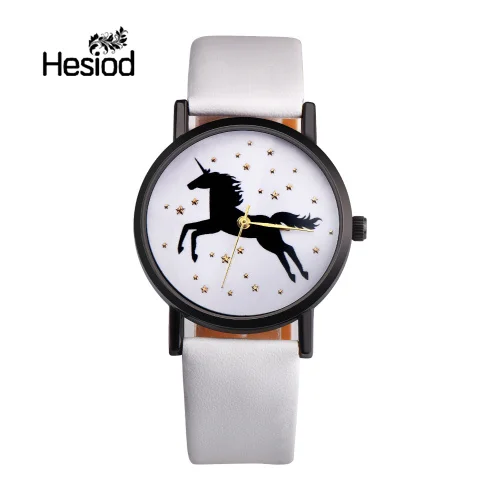 Hesiod Multicolor Lucky Unicorn Watch Women Lovely Gold Color Star Leather Quartz Wristwatch For Ladies Students
Hesiod Multicolor Lucky Unicorn Watch Women Lovely Gold Color Star Leather Quartz Wristwatch For Ladies Students