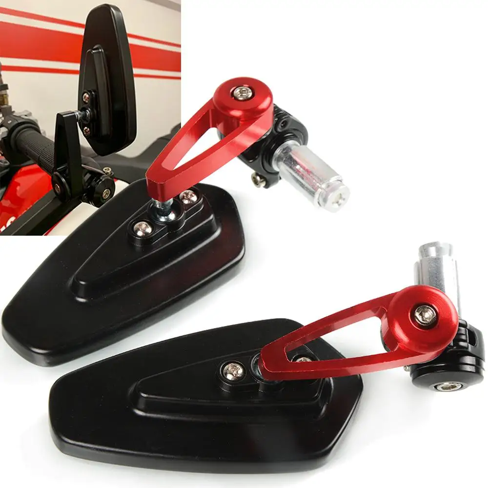 2 pcs Universal Motorcycle mirrors Rearview Mirrors Bar End Side Mirrors For DUCATI MONSTER S4R MS4R 2003-up S4RS MS4RS 2005-up
2 pcs Universal Motorcycle mirrors Rearview Mirrors Bar End Side Mirrors For DUCATI MONSTER S4R MS4R 2003-up S4RS MS4RS 2005-up
