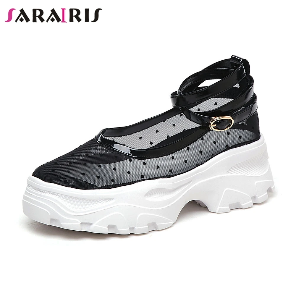 SARAIRIS Brand New women's Patent Genuine Leather Mesh Ladies Polka Dot Shoes Woman Casual Party Summer Autumn Flats 2019
SARAIRIS Brand New women's Patent Genuine Leather Mesh Ladies Polka Dot Shoes Woman Casual Party Summer Autumn Flats 2019