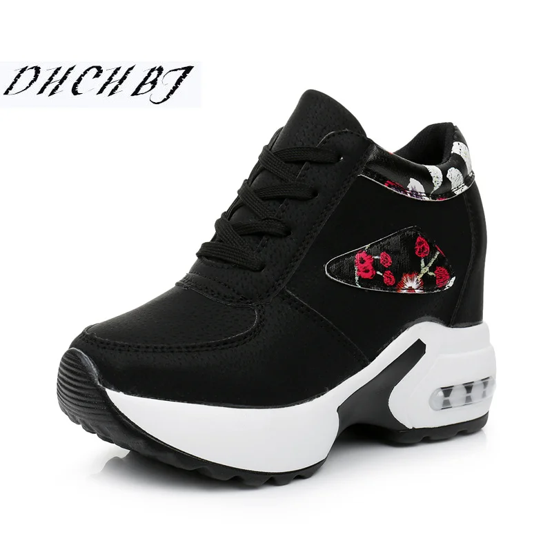 2019 Women Autumn Casual Platform Shoes Fashion High Heels Woman Wedges Sneakers Shoes 8 CM Heigh Increasing Outdoor White Shoes
2019 Women Autumn Casual Platform Shoes Fashion High Heels Woman Wedges Sneakers Shoes 8 CM Heigh Increasing Outdoor White Shoes