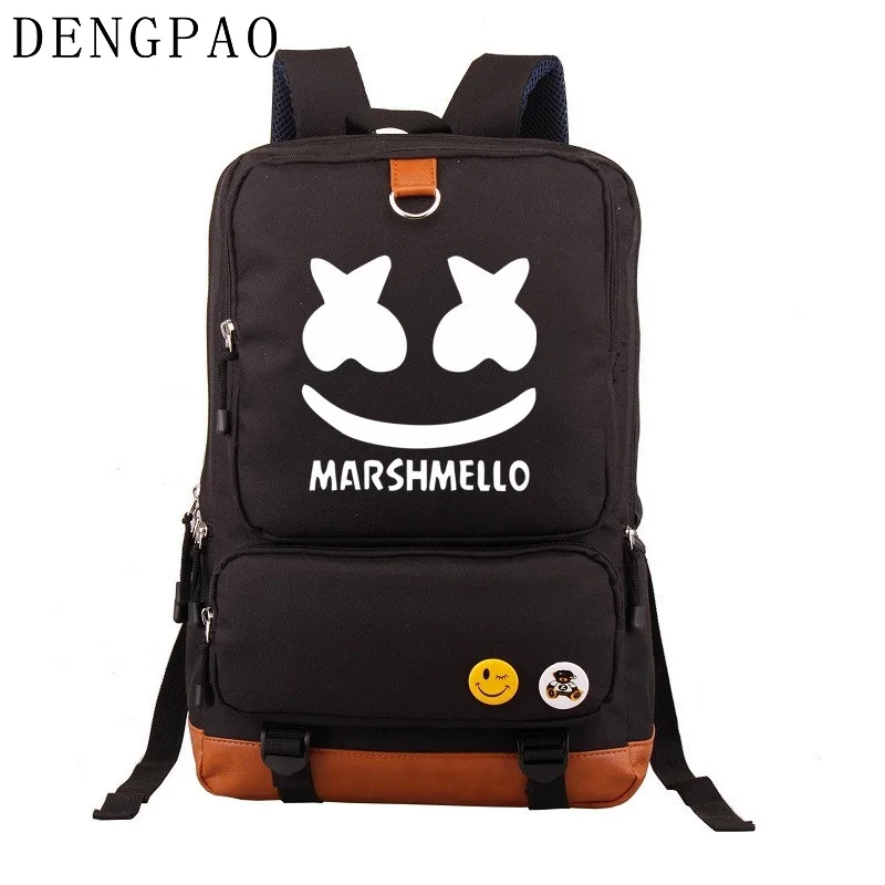 DENGPAO Marshmello DJ Mask Helmet Head Fans Bag School Backpack for Teenager Boys Girls Laptop Bagpack Male Children's Satchel
DENGPAO Marshmello DJ Mask Helmet Head Fans Bag School Backpack for Teenager Boys Girls Laptop Bagpack Male Children's Satchel
